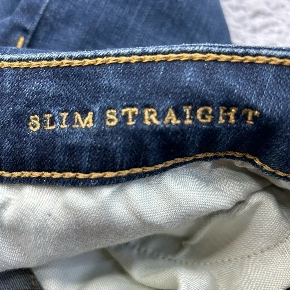 American Eagle Jeans Mens 28 x 30 Slim Straight Extreme Flex Casual Dark Wash